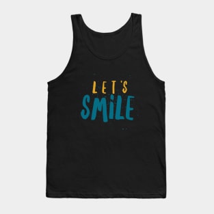 Let's Smile Tank Top